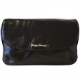 0147 Leather Clutch Evening Bag Gilda Tonelli