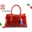 7350 Italian women handbag rosso laser