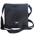 2117 Ventur nero ipad tablet Leather Messenger Bag