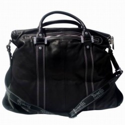 Gilda Tonelli traveling bag 9831 mat NAPPA col nero