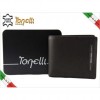 Mens black leather wallet 2849 Black Graffite Tonelli Italy
