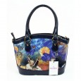 8786 Italian women bag genuine leather ST. FARFALLA OL. BLUE